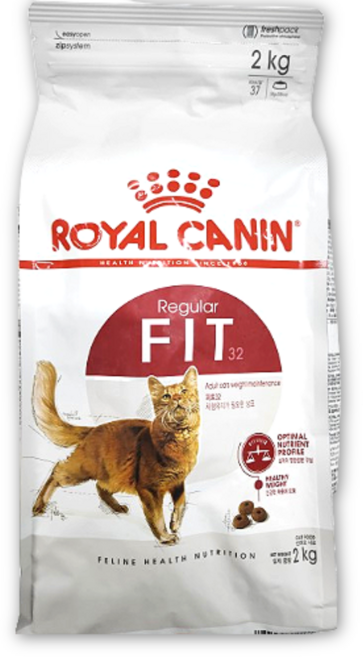 로얄캐닌 캣 고양이 피트 2kg 휘트 체형 체중관리