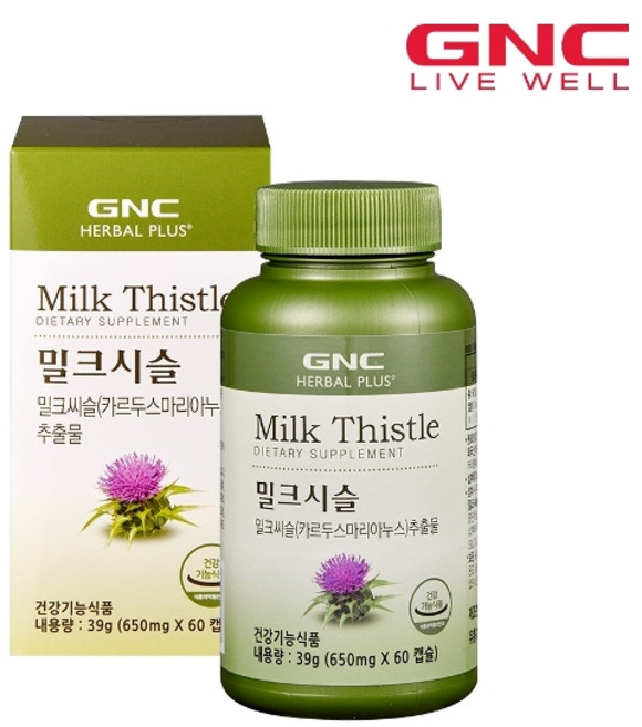 GNC [GNC] 밀크씨슬 K (60캡슐) 60일분_50612, 60정, 1개