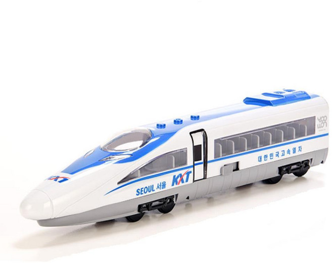 리얼사운드 ktx 기차모형 완구 4세 남아선물 아빠랑 신기한 출산선물, 1개