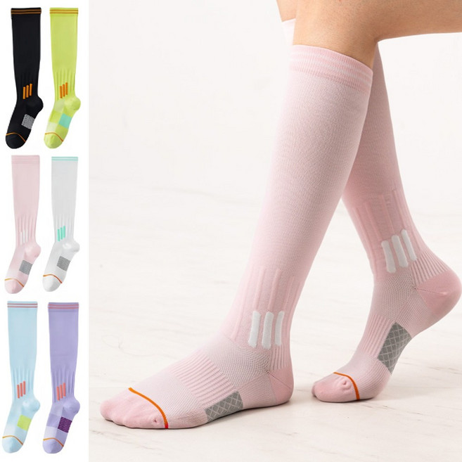 비아워게스트 여성용 포인트 컬러 패션 양말