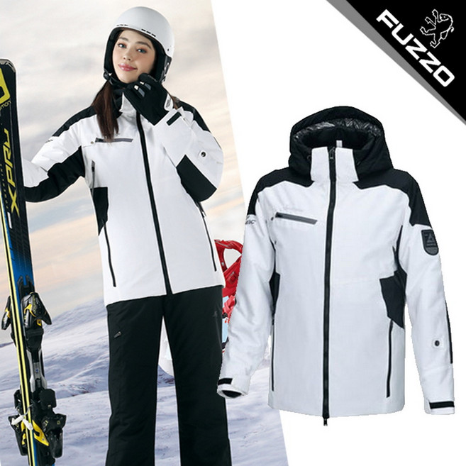 푸조 스키복자켓 (FZ829-2) 화이트_쿠
