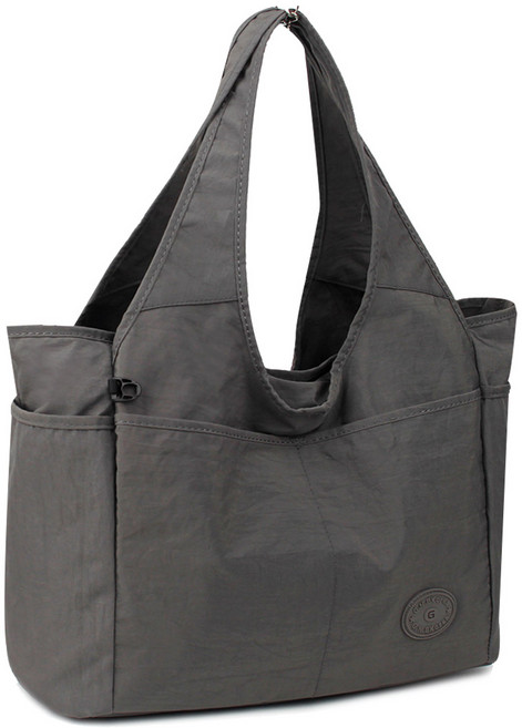 무지 가벼운 캐주얼 주머니 포켓 많은 발수 운동 가방 외출 지퍼 숄더백