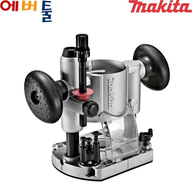 마끼다 부품 DRT50 RT0700C RT0702C 트리머 플런지 베이스 세트 - 195563-0, 1개