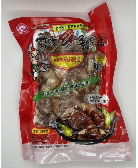 황악왕족발 580g, 1개