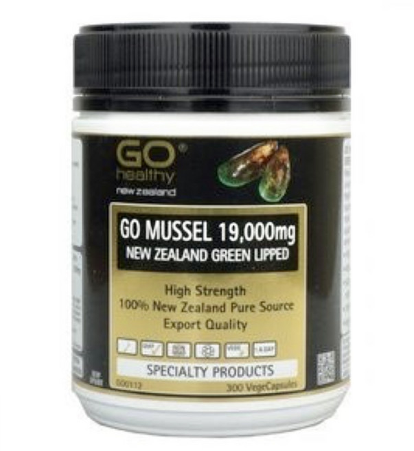 뉴질랜드 고헬씨 초록입홍합 초록홍합 19000mg 300캡슐, 1개, 300정