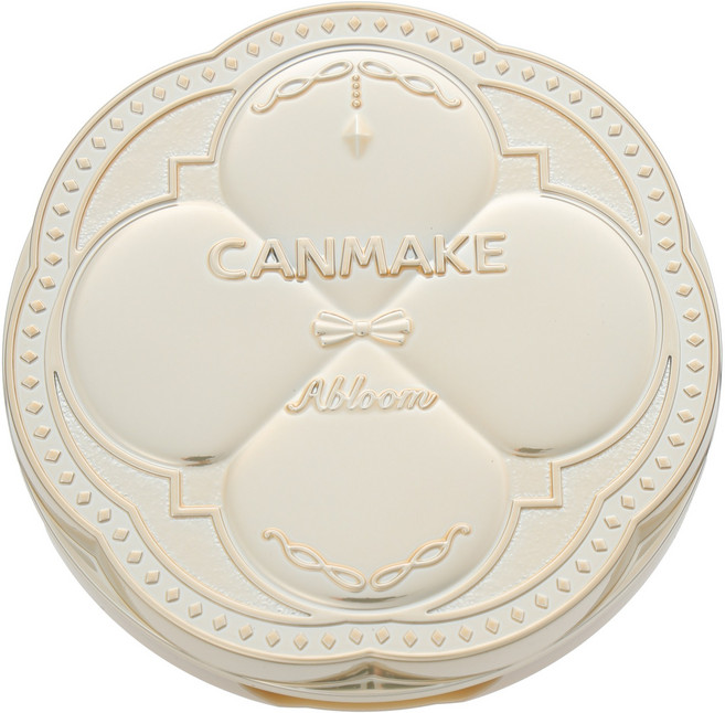 CANMAKE 透亮美肌蜜粉餅 潤色版, 01 花漾色調, 1個, 4g