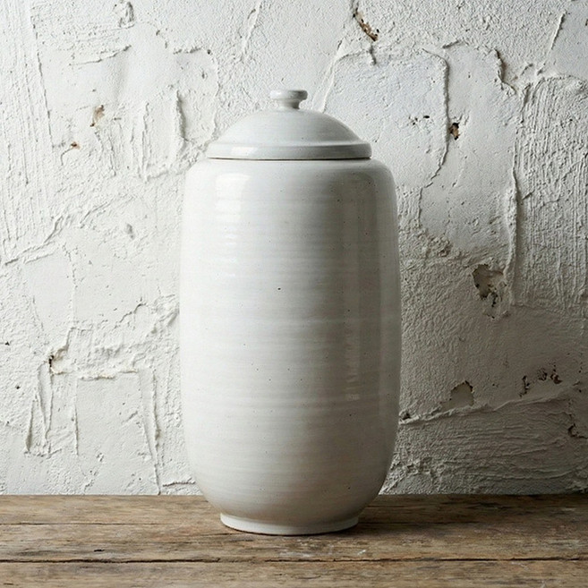 진 무지 지통 쌀독 20kg 항아리 소금항아리 쌀통