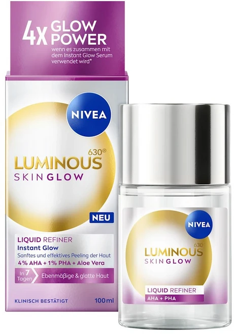 독일 니베아 루미너스 스킨글로우 리파이너 리퀴드 100ml, 1개 - 쿠팡