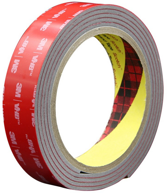 3M 4991 VHB 회색 두꺼운 폼 양면테이프 1.5M, 35mm