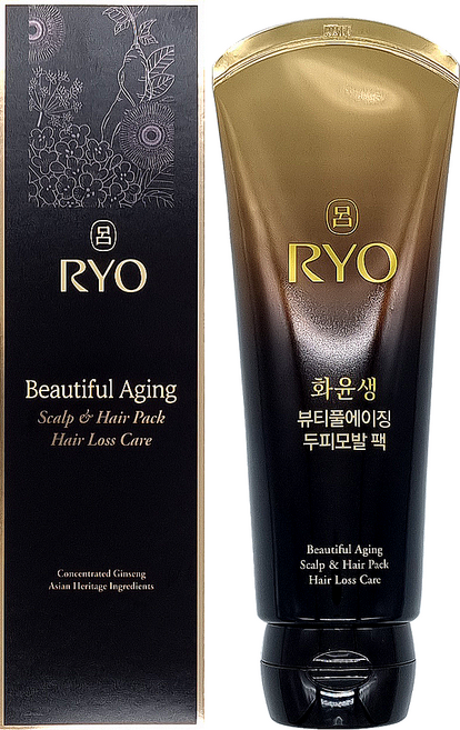 려 화윤생 뷰티풀에이징 두피 모발팩, 1개, 230ml