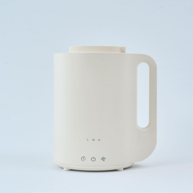[간편 통세척] 루마마 씨온 가열식 가습기 올스텐 1.7L 신생아 아기방 가정용, 웜 베이지, IC-2601