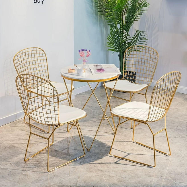 철제 미드센츄리 체어 체어 와이어 베르토이아 다이아몬드 1번타입 knoll의자