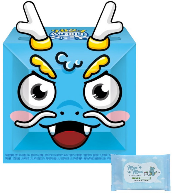 크라운 설 종합과자선물세트 (+물티슈10매증정), 1개