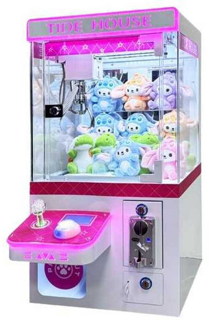 문방구 미니 인형 뽑기 기계 조카 생일 선물 가정용, 1개, 인형케이스