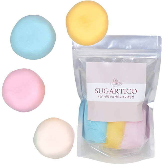 슈가티코 국내생산 슈가폰던트 베이비 패키지 360g 1세트 슈가크래프트 슈가반죽 파우더 케이크 케익 도우 공예 [원산지:국산], 1개