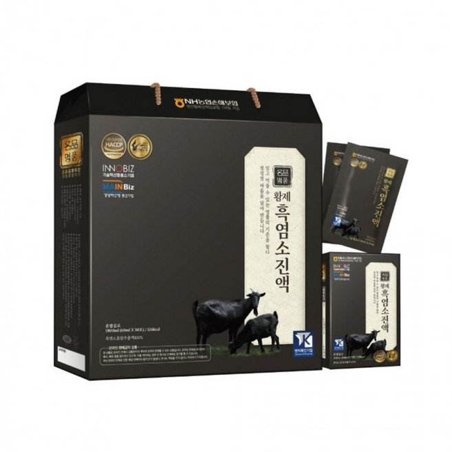 대박 5세트 (5박스)5흑염소진액 명품 황제 흑염소 진액 선물세트, 1.8L, 5박스