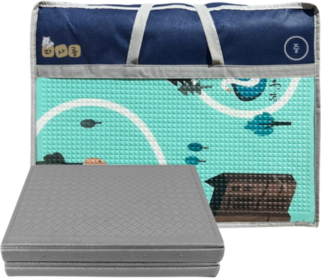 (따사롬) 두꺼운 엠보싱 양면 코팅 보온 단열 텐트 캠핑매트 돗자리 ( 중형 / 대형 / 특대형 ) from 티제이글로벌, 런던블루