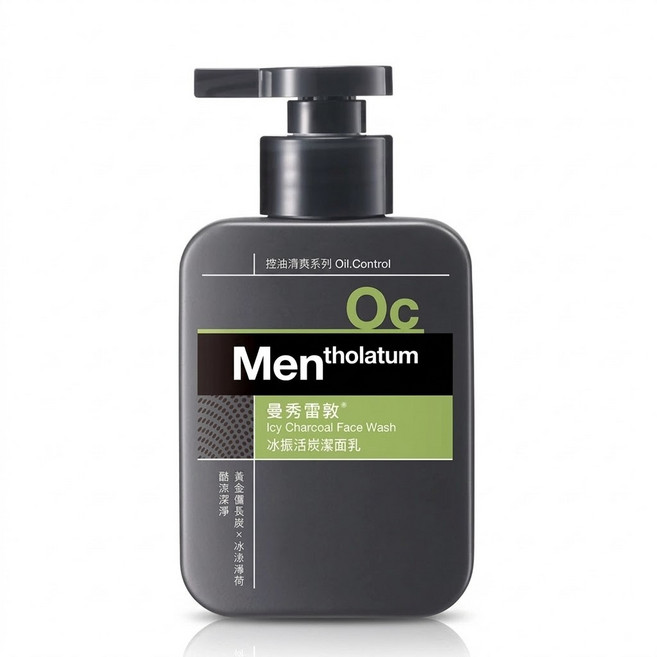 曼秀雷敦 冰振活炭潔面乳, 1個, 150ml