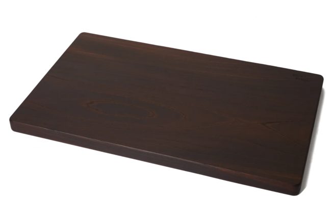 BOUMBI 탄화(고온열처리) 느티나무 통원목 대형 도마, 1개