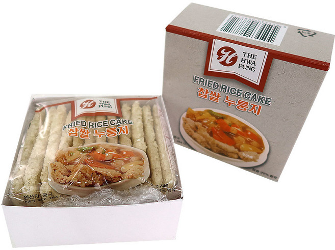 (배터짐) 화붕THP 찹쌀 누룽지 요리용 튀긴누룽지, 284g, 1개