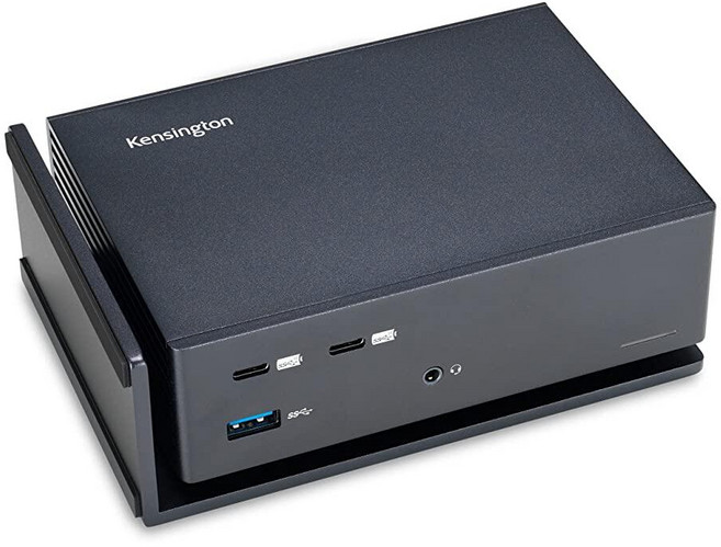 Kensington USB-C 및 썬더볼트 도크 최대 100W 충전 듀얼 4K 맥 윈도우 서피스용 (K37010NA), Kensington USB-C 및 썬더볼트 도크, 최대