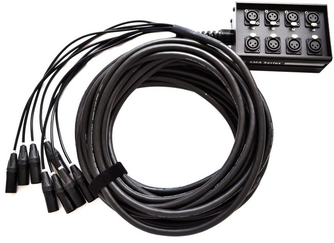 日本 Mogami 2932 8軌無氧銅多軌線 PRO CO 8CH Stagebox 音響線材, 1個, 15米