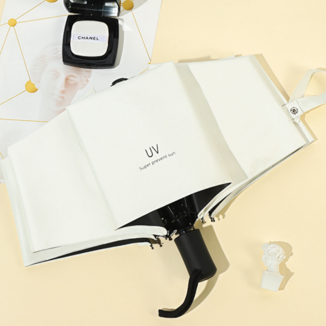 [H&FELL] UV 99%차단 그늘 완전자동 원터치접이식 3단 초경량 양산겸 우산 우기필수템 선물용추천