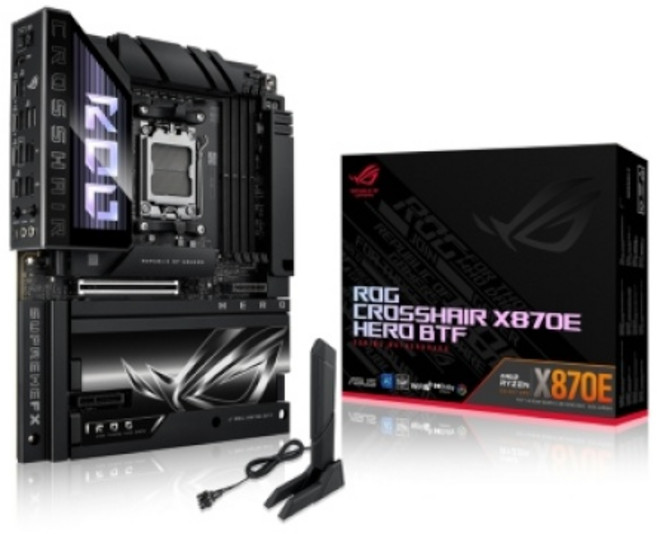 ASUS ASUS ROG CROSSHAIR X870E HERO BTF 대원씨티에스