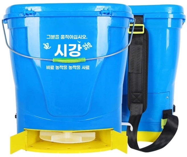 비료살포기 입제살포기 염화슘 a 유박 충전식, 1개