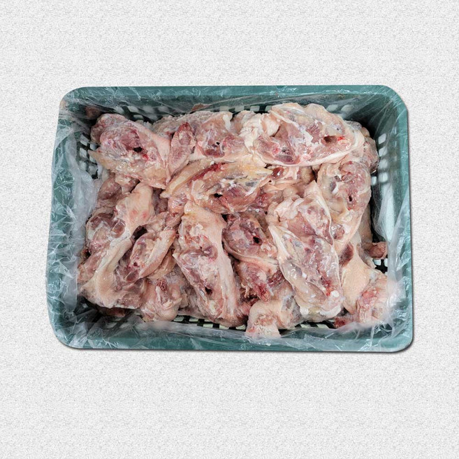 (배터짐) 업소용 국내산 닭잔골 15kg 닭뼈 육수용 닭다리 닭가슴살 닭똥집 닭염통 무뼈닭발 (일요일&당일발송), 1개