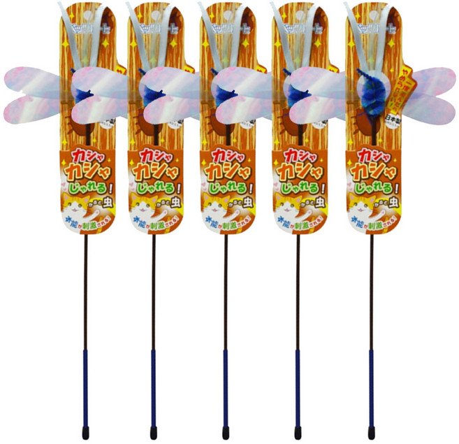 카샤카샤 재롱스틱 낚시대 딱정벌레, 5개