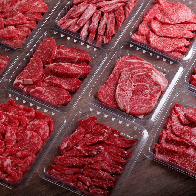 명품한우금오 한우 암소 1등급 부위별 250g(등심 채끝 부채살 안심 갈비살 꽃갈비살 치마살 업진 제비추리 국거리 불고기), 부채살250g(냉장), 1개