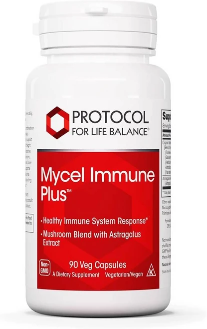 프로토콜 마이셀 이뮨 플러스 머쉬룸 블렌드 위드 황기 캡슐 PROTOCOL FOR LIFE BALANCE Mycel Immune Plus, 1개, 90정 - 쿠팡
