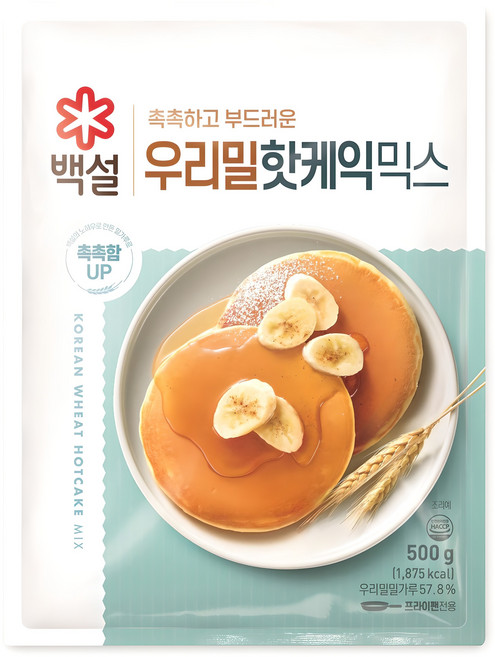 백설 우리밀 핫케익믹스, 500g, 1개