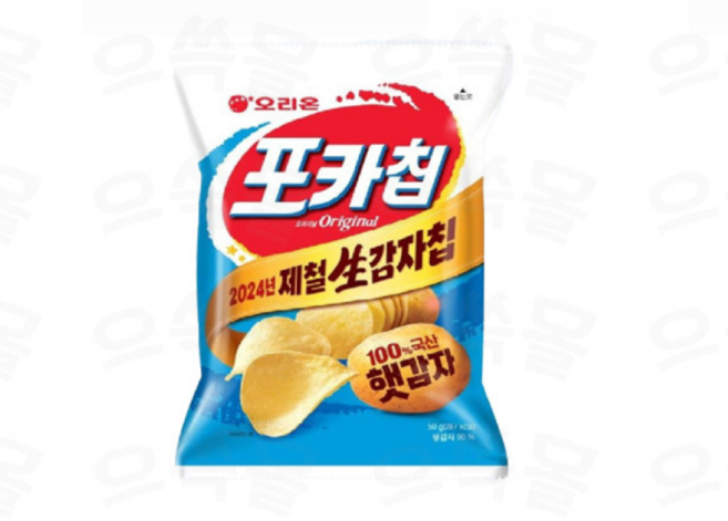 오리온 포카칩 오리지널 50g, 24개