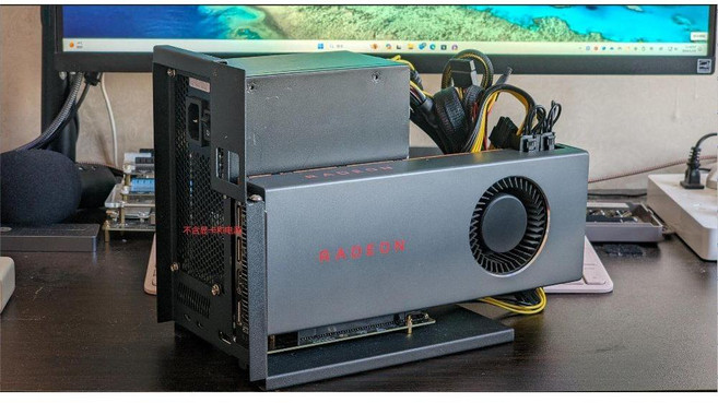 외장그래픽 독 외장gpu 외장그래픽카드 카드 변환 확장 eGPU, 본체+ATX 브라켓