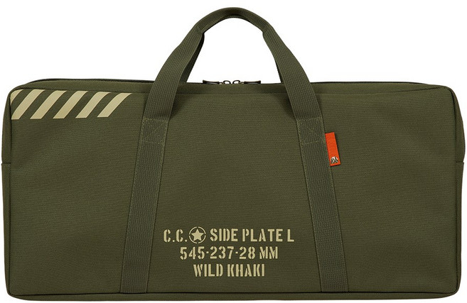카고컨테이너 IGT 모듈 ACC 사이드 플레이트 L 가방, 1개, 1단, 카키