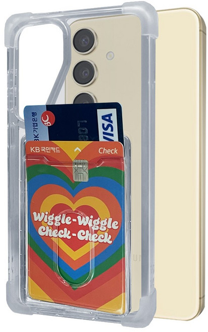 갤럭시 S24 호환 플러스 울트라 카드수납 울트라 범퍼 케이스