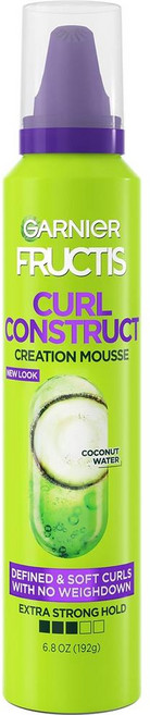 Garnier 가르니에 프럭티스 스타일 컬 컨스트럭트 크리에이션 무스 곱슬모용, 1개, 193g