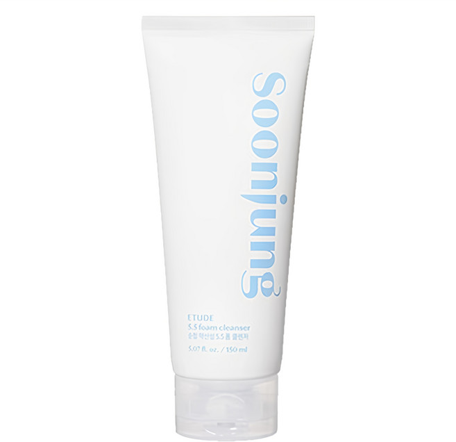 에뛰드하우스 순정 약산성 5.5 폼 클렌저, 150ml, 1개