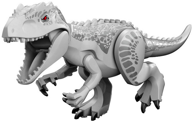 [알꿀밤-호환블럭-공룡] 77110 그레이 인도미누스렉스, 1개