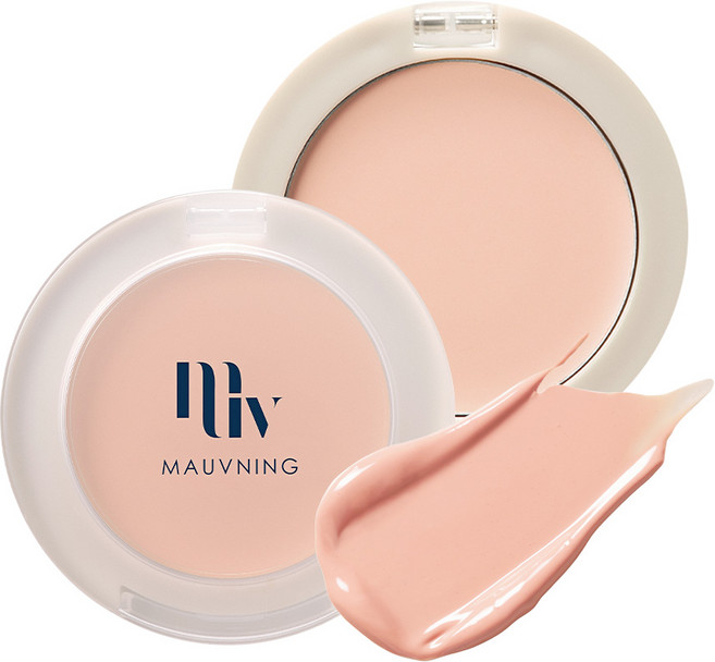 모브닝 듀이 페일 크림 치크 볼터치 물광 촉촉 블러셔 (4color), 1개, 01 페일 스킨