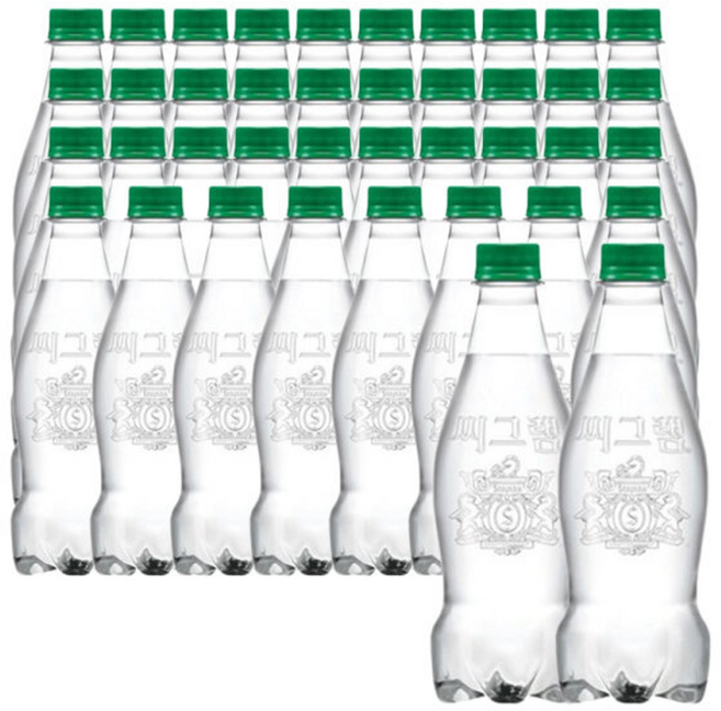씨그램 무라벨 라임 + 레몬, 40개, 450ml