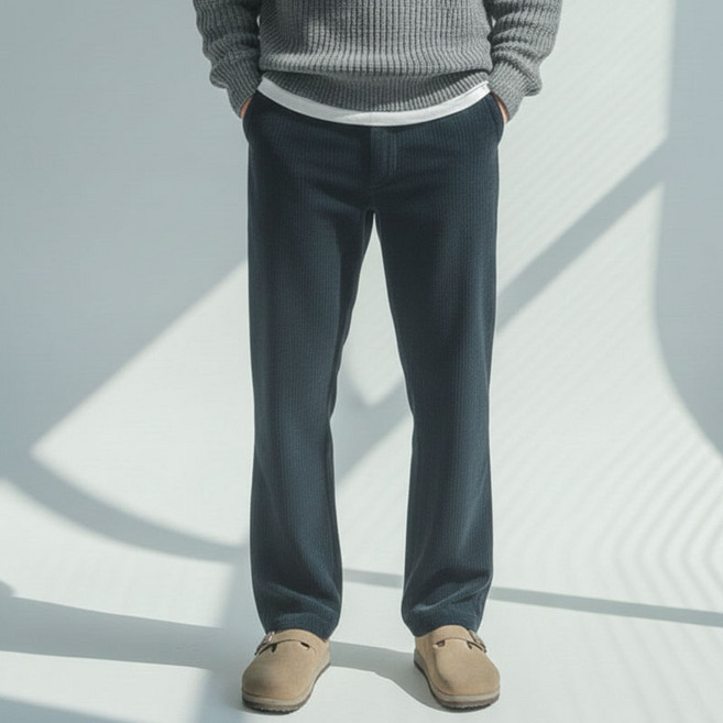 라스토케 남자 겨울바지 코듀로이 팬츠 골덴바지스판 밴딩