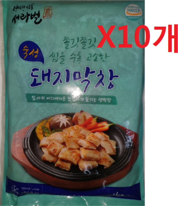 신라식품 원하프박스-서라벌돼지막창1.8kgX10개총알배송, 10개