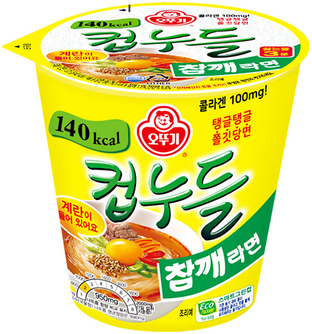 오뚜기 컵누들 참깨라면 37.5g, 54개