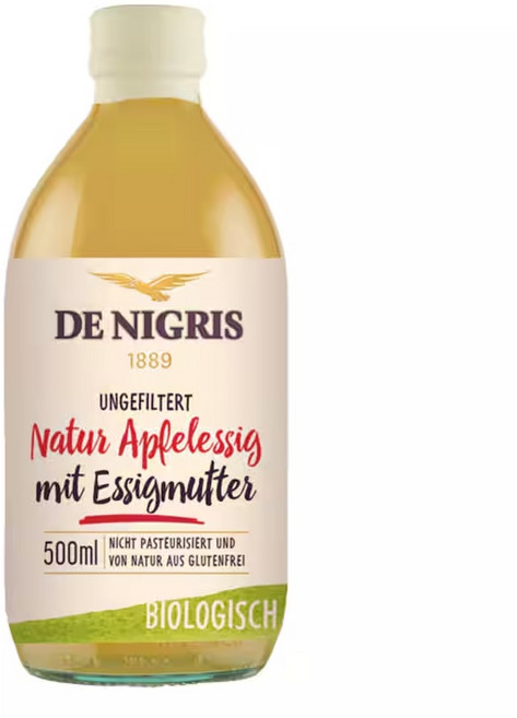 데니그리스 유기농 사과식초, 500ml, 2개