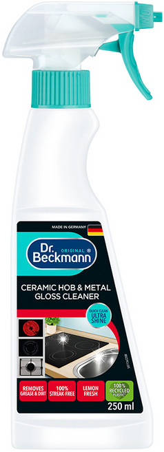 【Dr. Beckmann】德國貝克曼博士電陶爐/IH爐亮澤去污劑 輕鬆去除油污 恢復爐面光亮 廚房清潔好幫手, 250ml, 1個