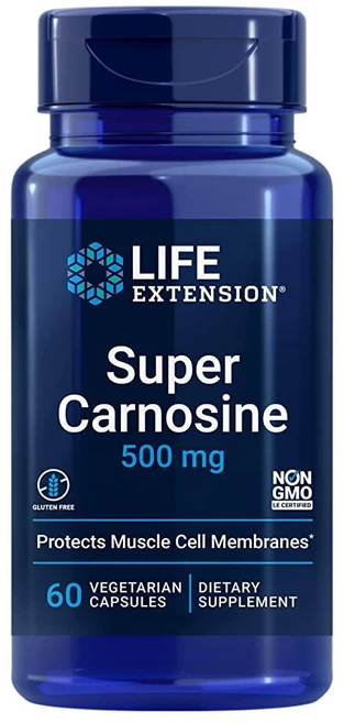 Life Extension Carnosine 라이프익스텐션 카르노신 펩티드 500mg 60캡슐, 1개 - 쿠팡