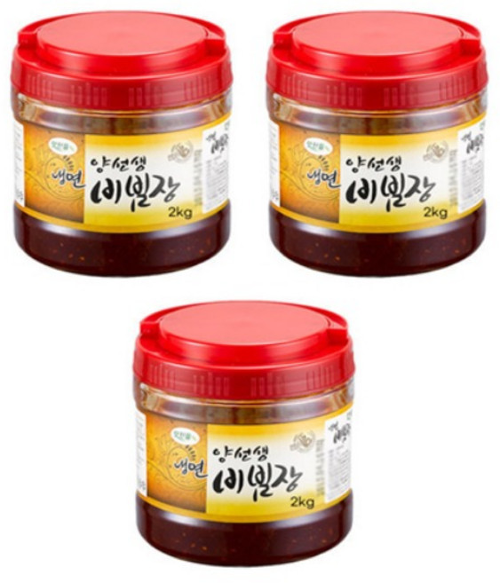 맛찬들 양선생 냉면비빔장 2kg, 3개
